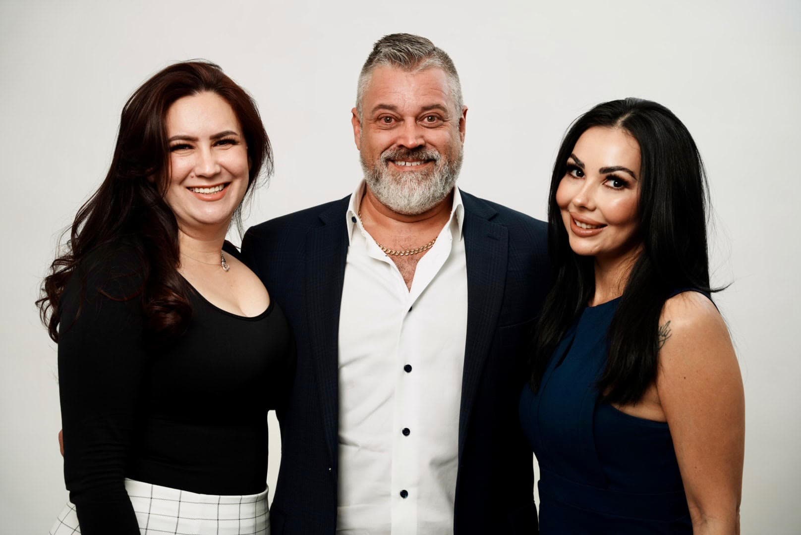 The R2 Law team: Robert J. Ross, Victoria Melquiades, and Crystal Armenta